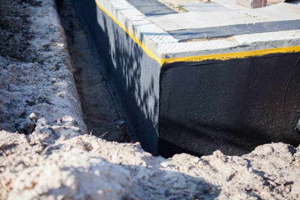 Professional Exterior Waterproofing technician working in Wilsonville, AL